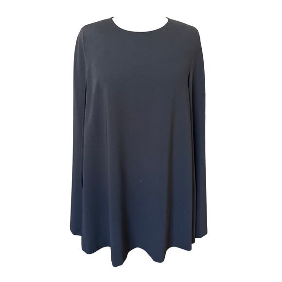 DKNY Black Short Cape Dress Size Small - Picture 1 of 8